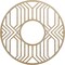 Ekena Millwork Empire Wood Fretwork Pierced Ceiling Medallion, Birch, 28"OD x 10 1/4"ID x 3/8"T CMWP28X28X0375EPBI - alternate 1